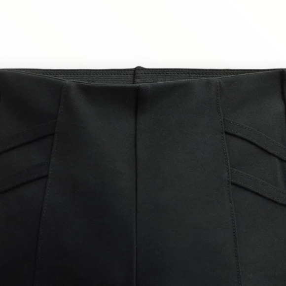 ZARA Kids | Black | PONTE KNIT LEGGINGS - Picture 3 of 6